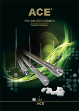 ACE高速液体クロマトグラフィー（HPLC）用シリカ系カラム