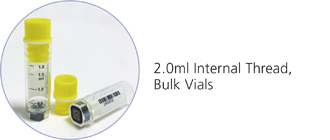 2.0ml internal thread, bulk vials