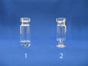 クリンプトップバイアル　ガラス　11mm：広口 規格サイズ：12x32mm　500-0922～4011-V15