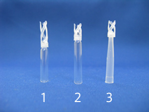 樹脂スプリング付微量インサート（口径5mm）for 標準口：8mmバイアル